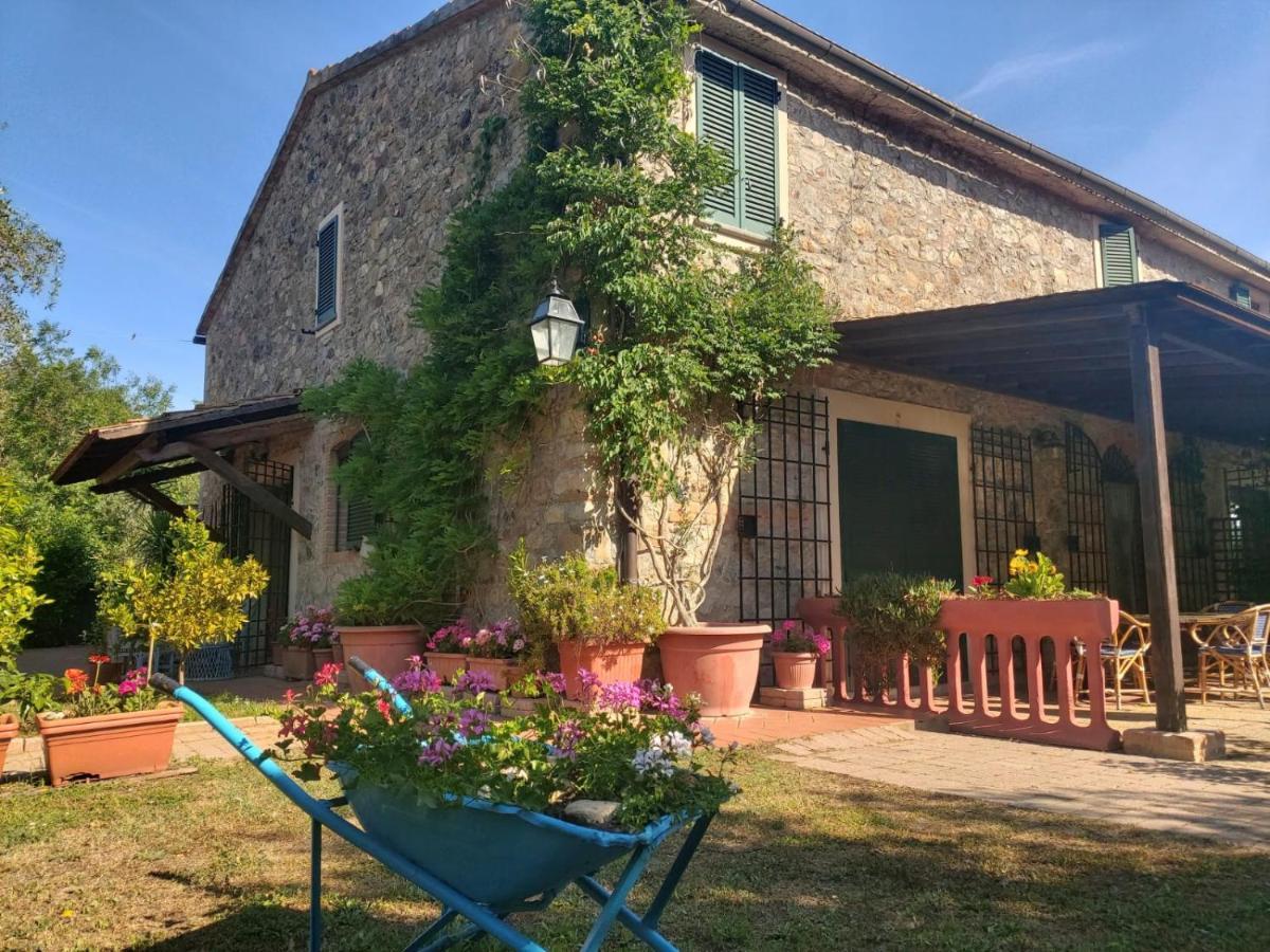 הוילה Campagnatico Tenuta Santa Maria מראה חיצוני תמונה